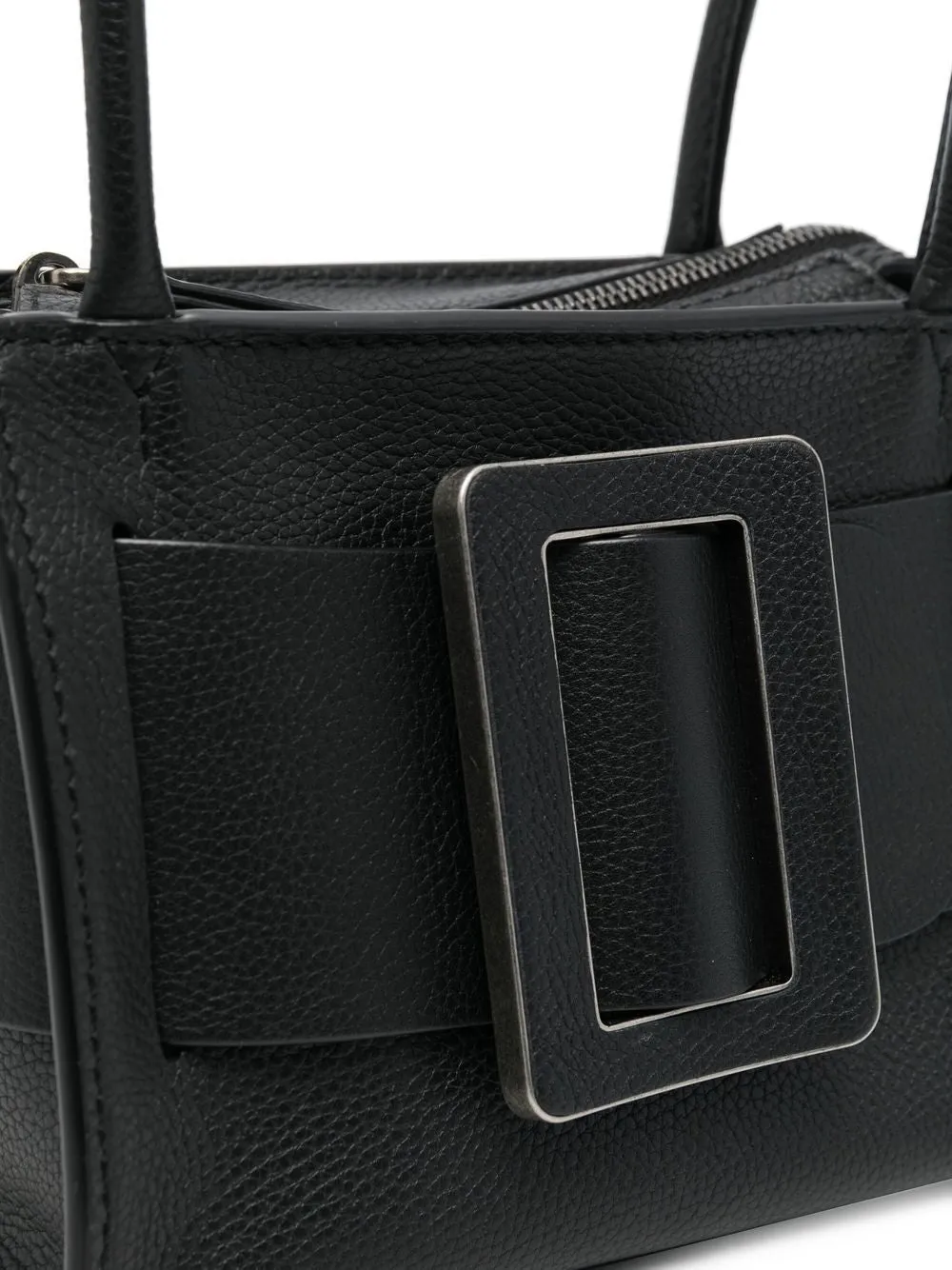 BOBBY 18 SOFT LEATHER HANDBAG - BLACK
