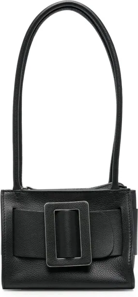 BOBBY 18 SOFT LEATHER HANDBAG - BLACK