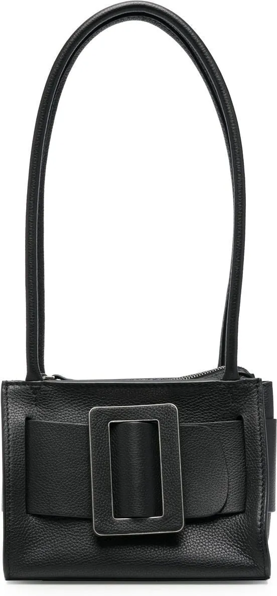 BOBBY 18 SOFT LEATHER HANDBAG - BLACK