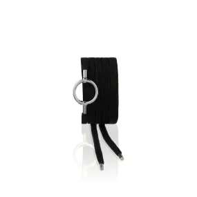 Bracelet attache charms- Noir