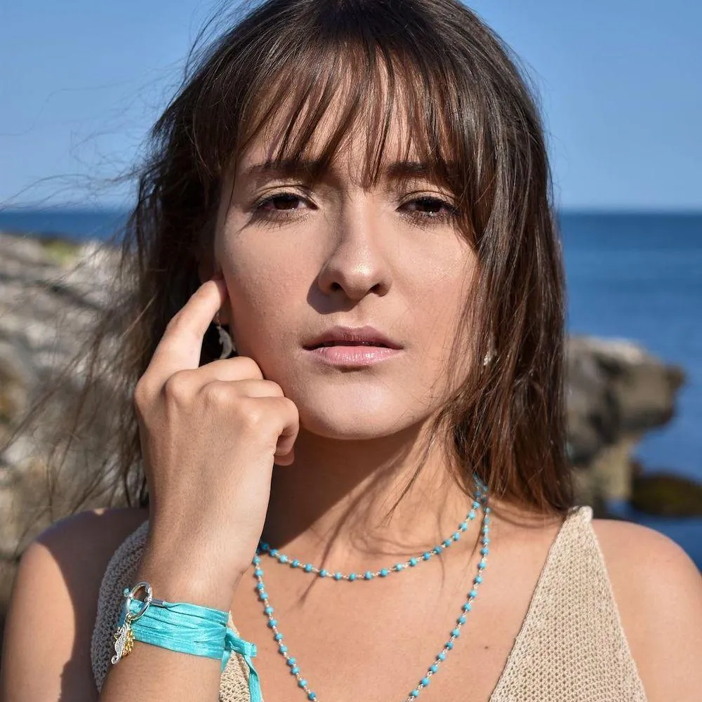Bracelet attache charms - Turquoise