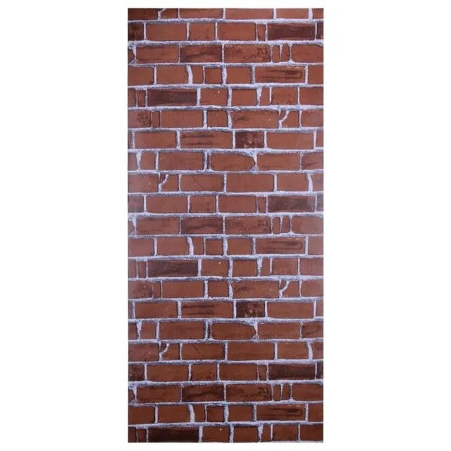 DIY Self Adhesive 3D Wall Stickers Brick Pattern Wallpaper for Kids Bedroom Home Living Room Decor Decorative Stickers 45x100cm