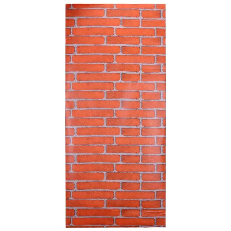 DIY Self Adhesive 3D Wall Stickers Brick Pattern Wallpaper for Kids Bedroom Home Living Room Decor Decorative Stickers 45x100cm