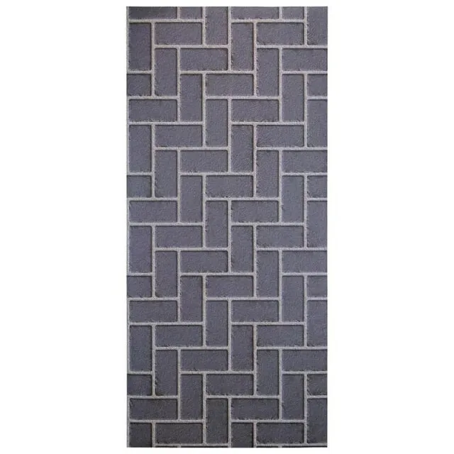 DIY Self Adhesive 3D Wall Stickers Brick Pattern Wallpaper for Kids Bedroom Home Living Room Decor Decorative Stickers 45x100cm