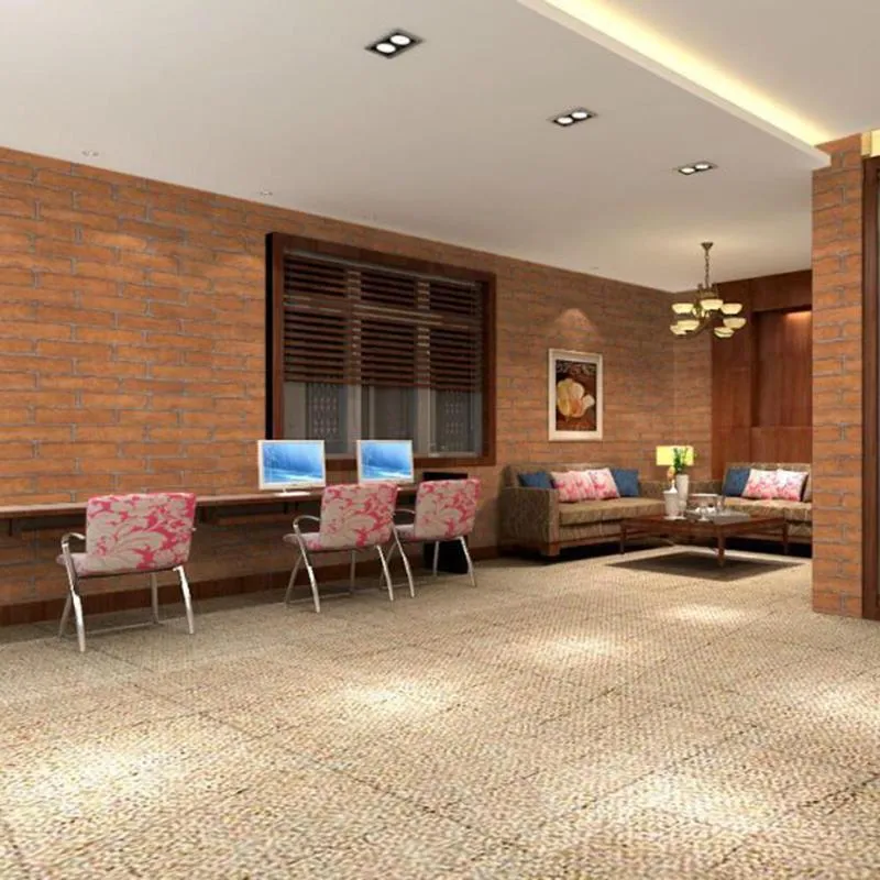DIY Self Adhesive 3D Wall Stickers Brick Pattern Wallpaper for Kids Bedroom Home Living Room Decor Decorative Stickers 45x100cm