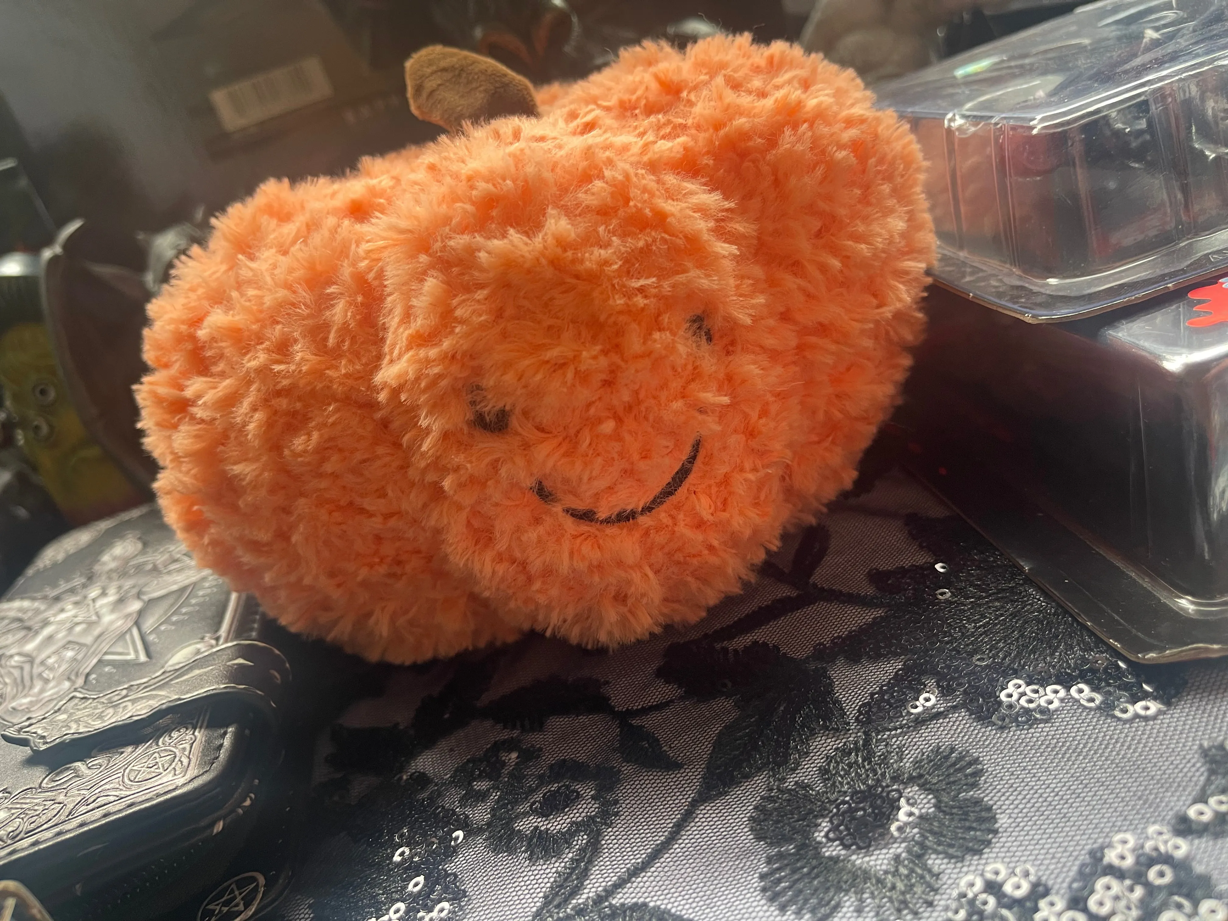 Fluffy Pumpkin Plush