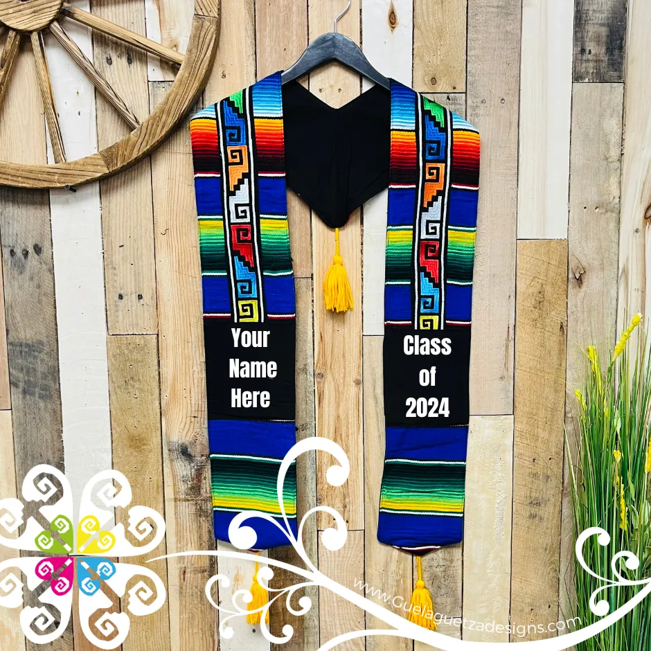 Grecas Embroidered Graduation Stole