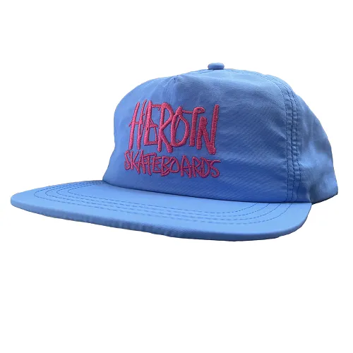 Heroin Snapback Nylon Hat Script