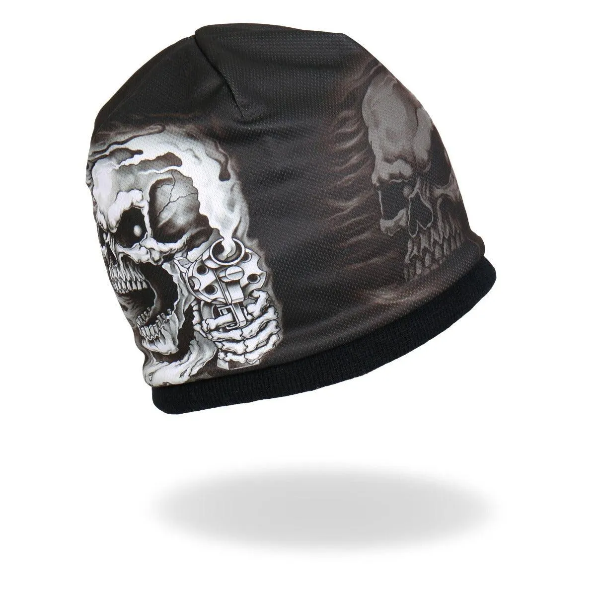 Hot Leathers Sublimated Assassin Skull Beanie