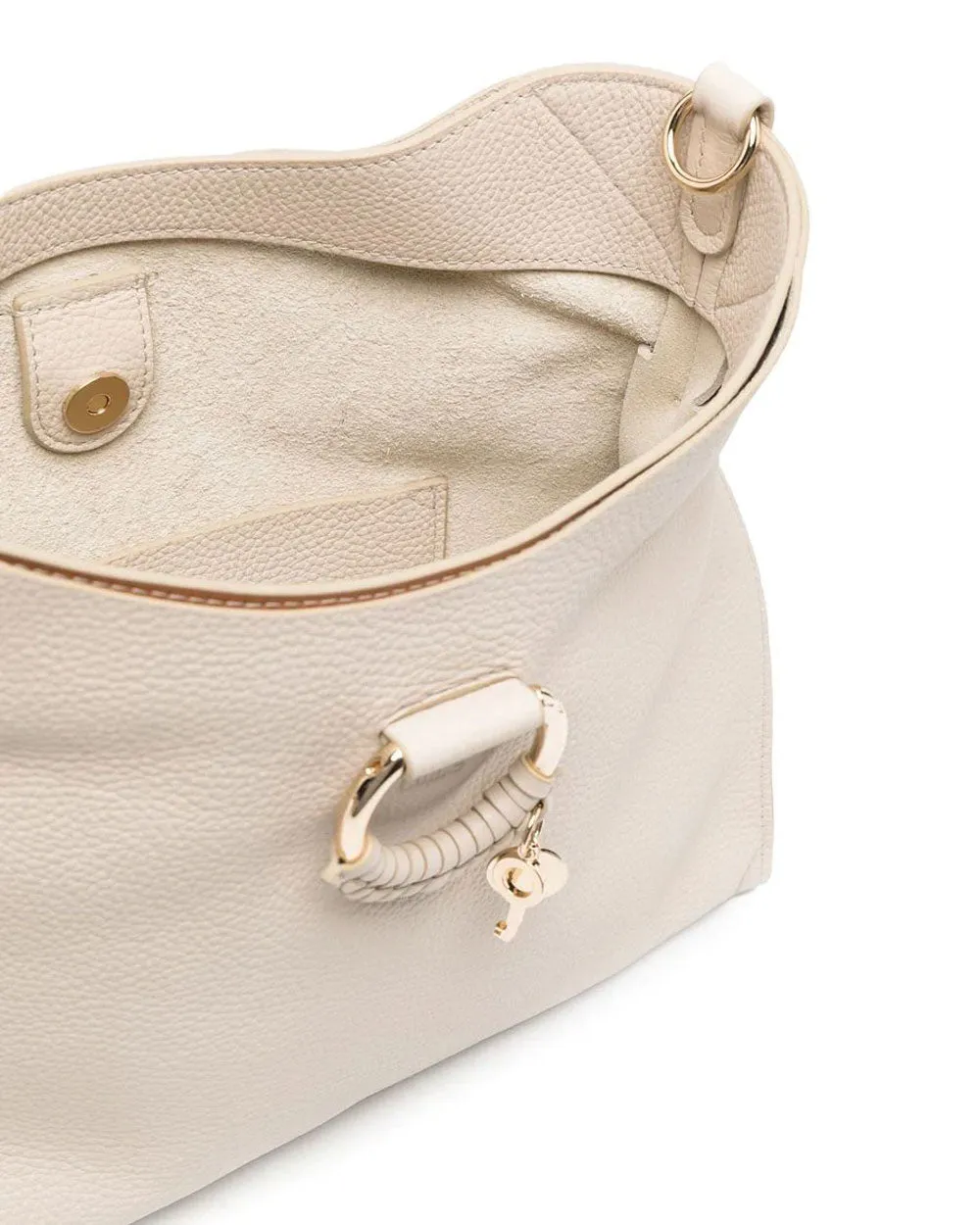 Joan Hobo Soft Bag in Cement Beige