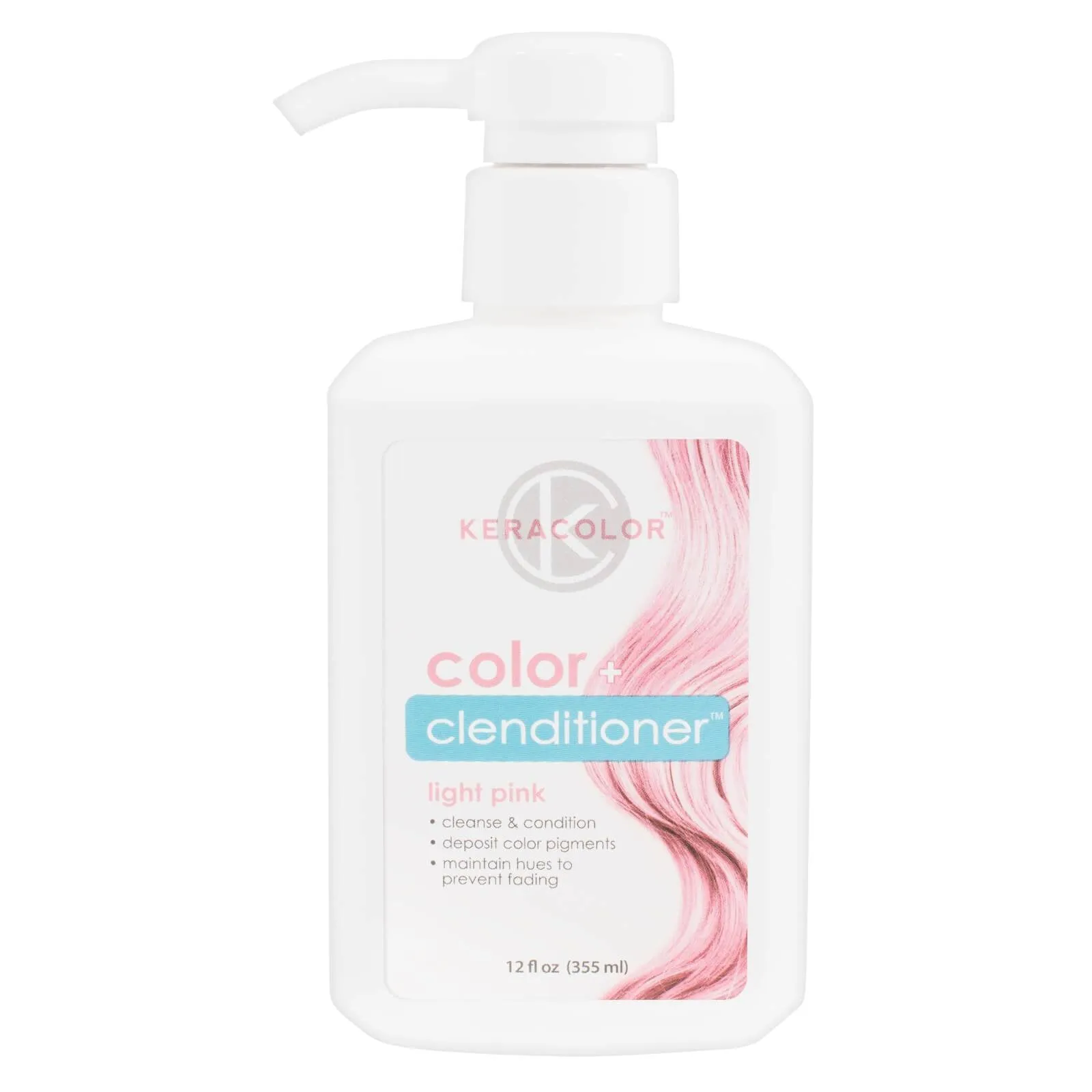 Keracolor Colour   Clenditioner - Light Pink 355ml