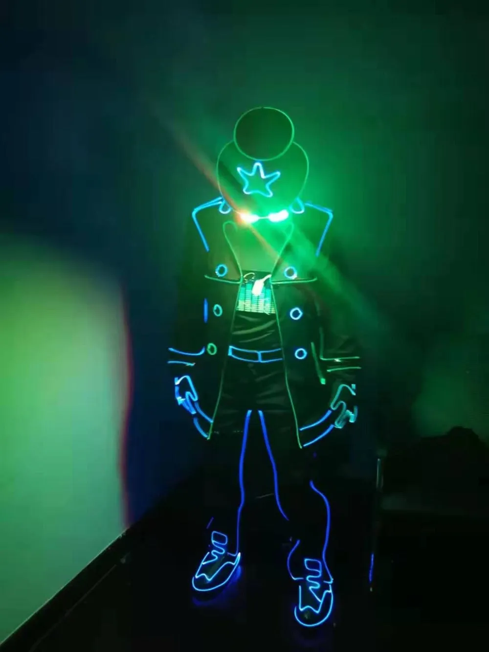 Light up suit LED costume