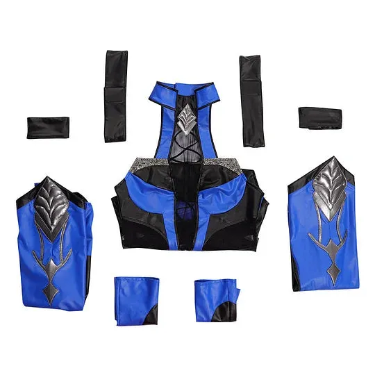 MK4 Kitana Cosplay Costume Jumpsuit Outfit