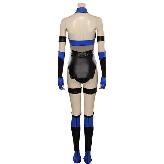 MK4 Kitana Cosplay Costume Jumpsuit Outfit