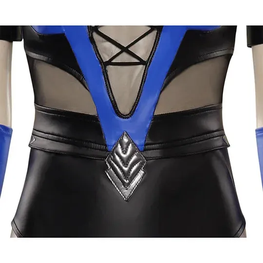 MK4 Kitana Cosplay Costume Jumpsuit Outfit