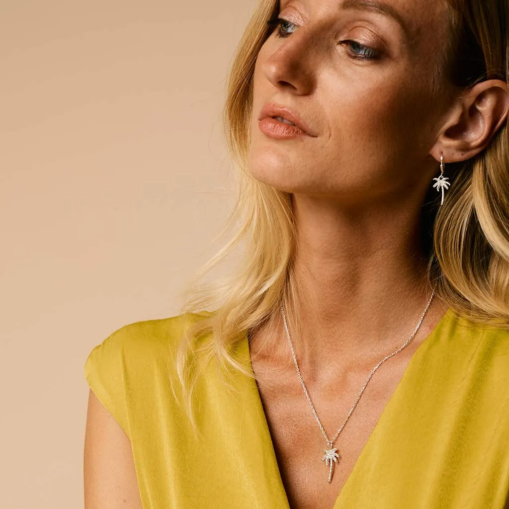 Oasis Palm Earrings