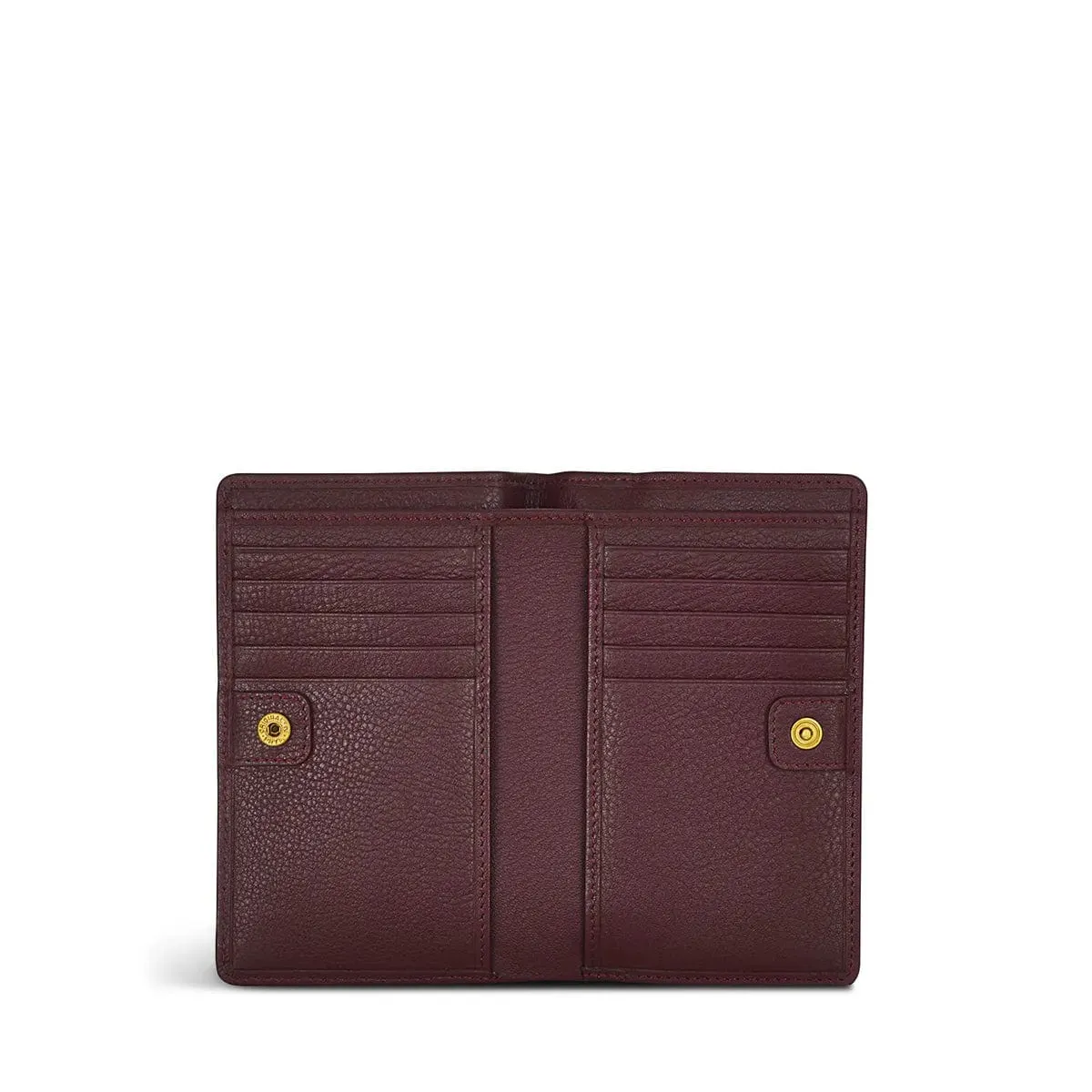 Radley Wood Street Medium Zip-Top Wallet ZipTop Purse in Dark Cherry