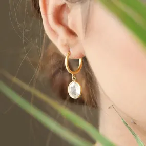 Silver 92.5 Polki Earring