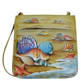Slim Crossbody With Front Zip - 452