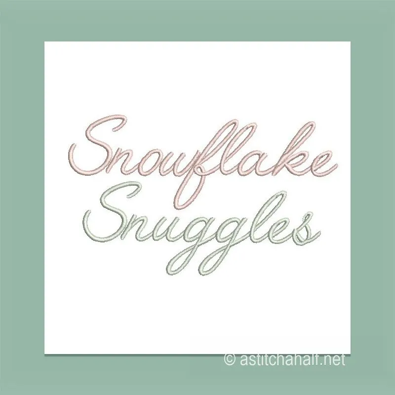 Snowbabies Snowflake Snuggles
